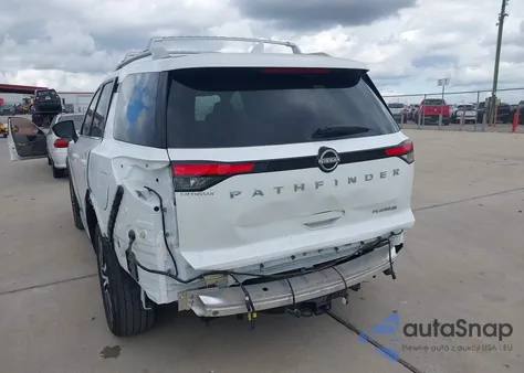 2025 Nissan Pathfinder Platinum Fwd из США, поврежденный, VIN 5N1DR3DG6SC201723